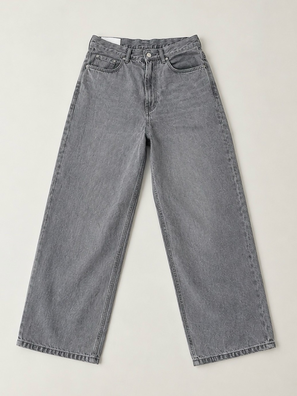 H&M grey super baggy jeans.